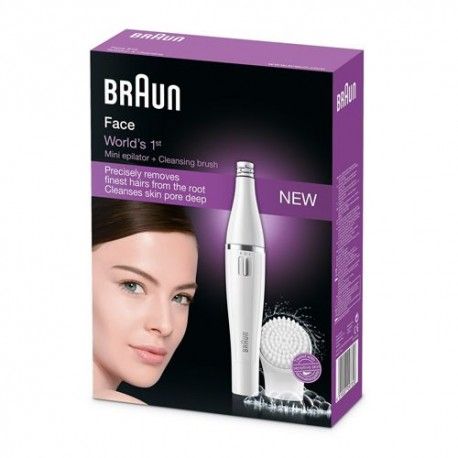 Braun Silk-épil Face 810 Depiladora Facial Con Sistema de Limpieza