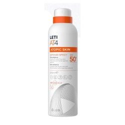 Leti AT4 Defense Spray Solar Piel Atópica SPF 50+ 200 ml.