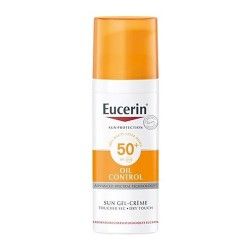 Eucerin Oil Control Gel Crema Facial SPF 50+ Dry Touch 50 ml.