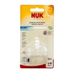 Nuk Tetina Biberón First Choice Entrena Silicona +6m 1 Unidad