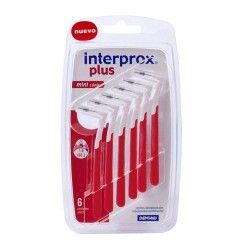 Interprox Plus Mini Cónico Cepillo Dental Interproximal 6 Unidades