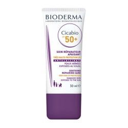 Bioderma Cicabio Crema Reparadora Calmante SPF 50+ 30 ml.