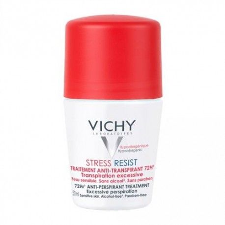 Vichy Desodorante Stress Resist Roll On Anti-Transpirante 72 h 50 ml.