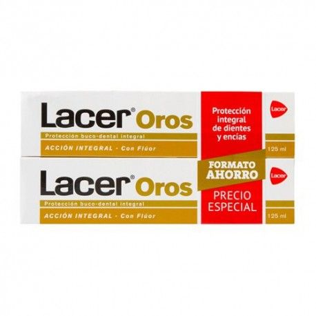 Lacer Oros Pasta Dental Duplo 2 x 125 ml.