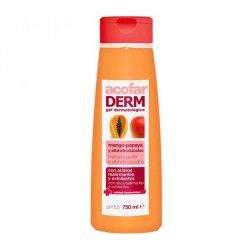 AcofarDERM Gel Dermatológico Mango-Papaya y Alfahidroxiácidos 750 ml.