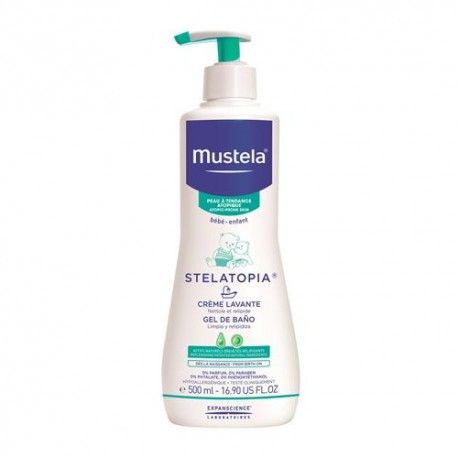 Mustela STELATOPIA Gel de Baño Crema Lavante 500 ml.