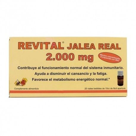 Revital Jalea Real 2000 mg. 20 Viales Bebibles