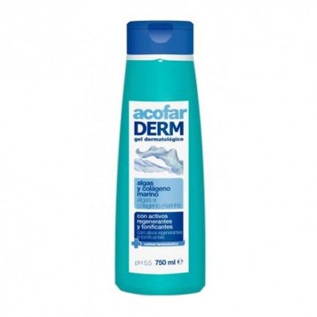 AcofarDerm Gel Dermatológico Algas y Colágeno Marino 750 ml.