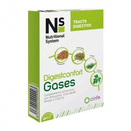 NS Digestconfort Gases 60 Comprimidos