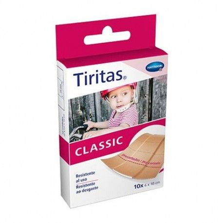 Tiritas Classic Precortadas 6x10 cm. 5 Unidades