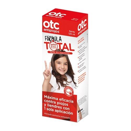 OTC Antipiojos - Spray Antipiojos Fórmula Total - Sin Insecticidas