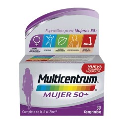 Multicentrum Mujer 50+ 30 Comprimidos