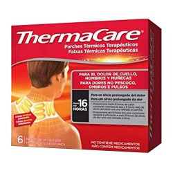 ThermaCare Parches Térmicos Cuello, Hombros y Muñecas 6 Unidades