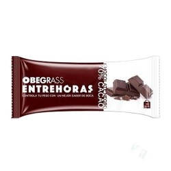 Obegrass Entrehoras Barrita Chocolate Negro 30 gr.