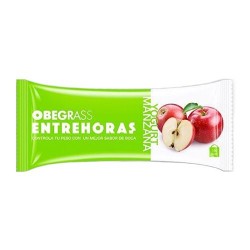 Obegrass Entrehoras Barrita Yogur con Manzana 30 gr.