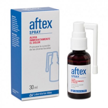 Aftex Spray Bucal Áftas y Úlceras Bucales 30 ml.