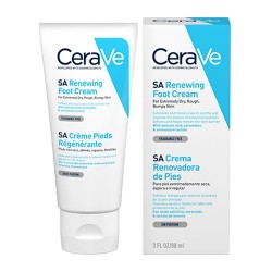 Cerave Crema Renovadora de Pies Con Ácido Salicílico 88 ml.