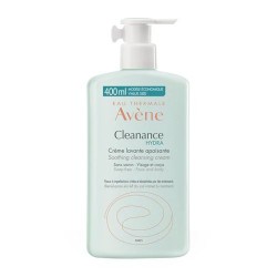 Avene Cleanance HYDRA Crema Limpiadora Calmante 400 ml.