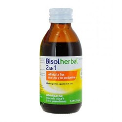 Bisolherbal 2 en 1 Jarabe Tos Seca y Productiva 180 gr.