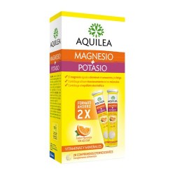 Aquilea Magnesio + Potasio Sabor Naranja 28 Comprimidos Efervescentes