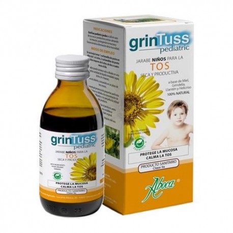 ▷ Comprar Aboca Grintuss Pediatric Jarabe Niños Para la Tos Seca y  Productiva 180 gr.