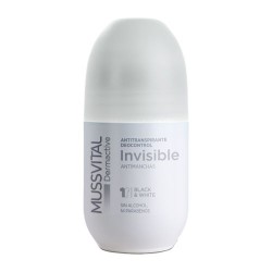 Mussvital Dermactive Deocontrol Invisible Antimanchas Black & White 75 ml. 