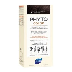 Phytocolor Coloración Permanente 4.77 Castaño Claro Marrón
