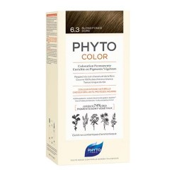 Phytocolor Coloración Permanente 6.3 Rubio Oscuro Dorado