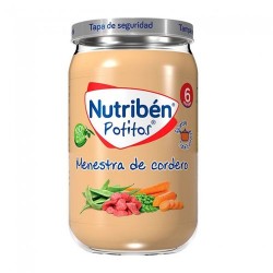 Nutribén Potitos Menestra de Cordero 235 gr.