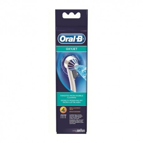 BRAUN ORAL-B OXYJET RECAMBIO IRRIGADOR 4 UNDS