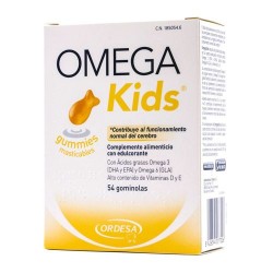 OMEGAKIDS GUMMIES 54 GOMINOLAS.