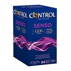 PRESERVATIVOS CONTROL ADAPTA SENSO 24 UND.