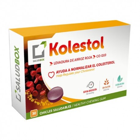 SALUDBOX KOLESTOL 30 CHICLES