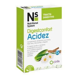 NS Tracto Digestivo Digestconfort Acidez 30 Comprimidos Para Chupar