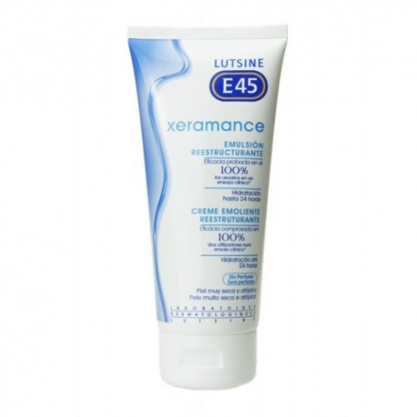 Lutsine E45 Xeramance Emulsión Reestructurante 200 ml.