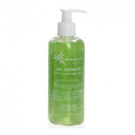 Apotheke Line Gel Dérmico 100% Puro Aloe Vera 250 ml.