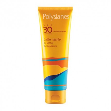 Klorane Polysianes Gel Nacarado al Monoï SPF 30+ 125 ml.