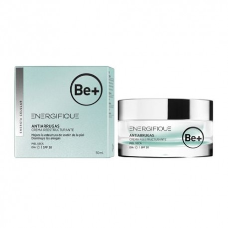 Be+ Energifique Antiarrugas Crema Reestructurante Piel Seca SPF 20+ 50 ml.