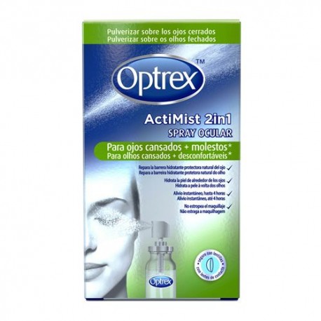 Optrex Actimist 2 en 1 Spray Ojos Cansados + Molestos 10 ml.