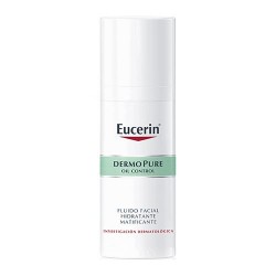 Eucerin DermoPure Oil Control Fluido Facial Hidratante Matificante 50 ml.