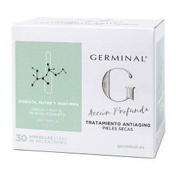 Germinal Acción Profunda Tratamiento Antiaging Pieles Secas 30 Ampollas