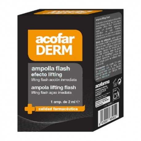 ACOFARDERM AMPOLLAS LIFTNG FLASH 5X1,5 ML.