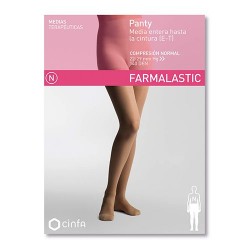 PANTY FARMALASTIC C.NOR. T/PÑA. NEGRO