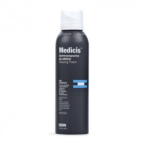 MEDICIS DERMOSPUMA AFEITAR 200 ML.