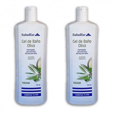 SALUDFAR GEL DERMOLIVA 750 ML (1+1)