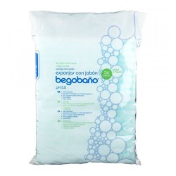 BEGOBAÑO ESPONJAS JABONOSAS 24 UNIDADES