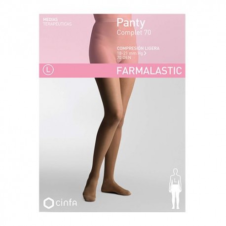 FARMALASTIC PANTY 70 CAMEL T/PEQ