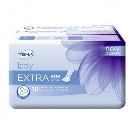 TENA LADY EXTRA 10 UND.