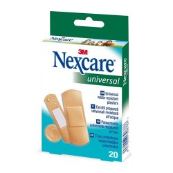 NEXCARE UNIVERSAL 20 TIRAS SURTIDAS