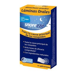 SNOREEZE LAMINAS ORALES 14 UNIDADES